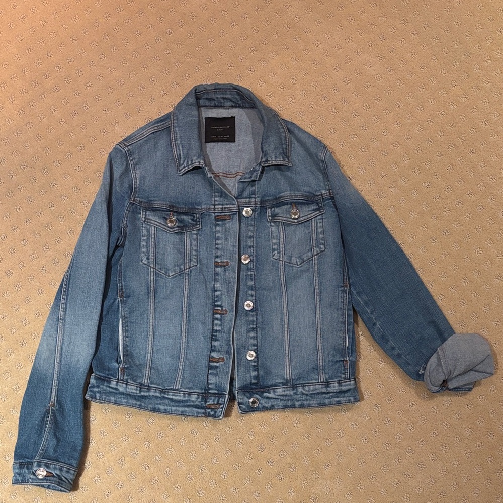 Zara Light Blue Denim Jacket